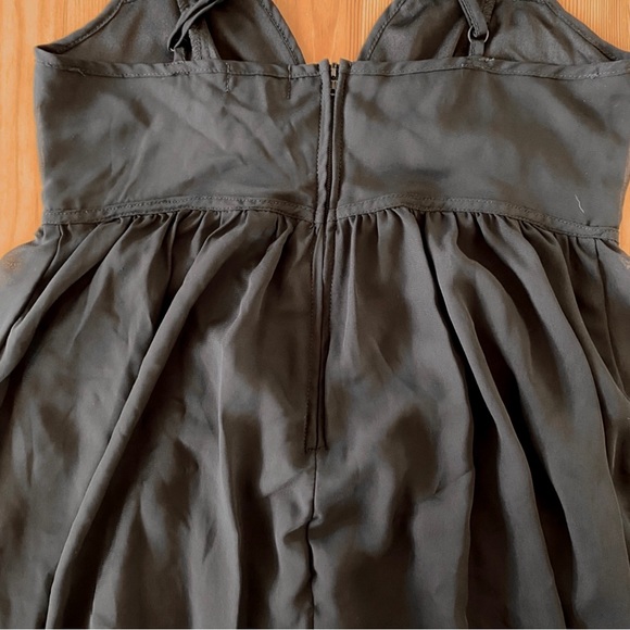 NWOT Wet Seal Sheer Black Midi Dress - Picture 7 of 16